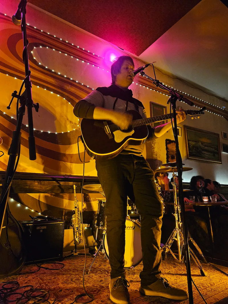 Playing live in Vancouver