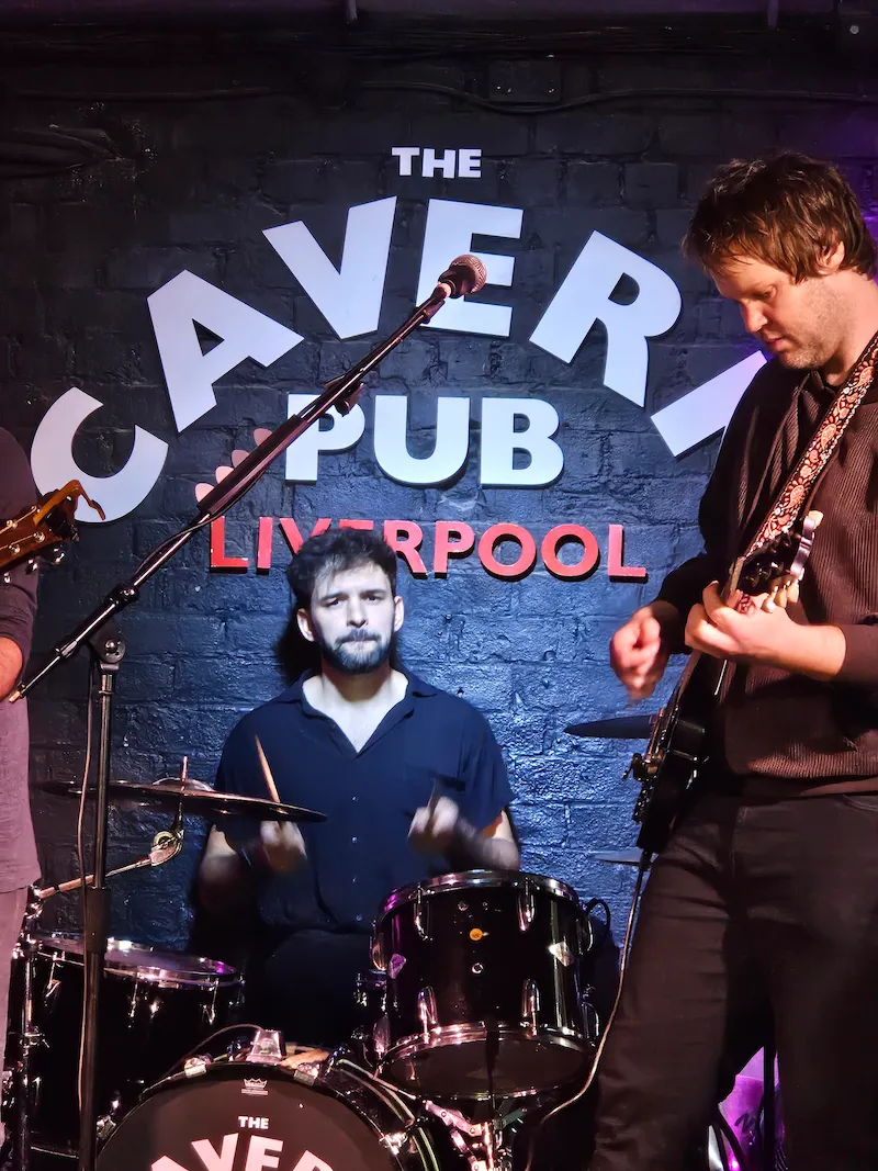 Playing live in Liverpool 2025